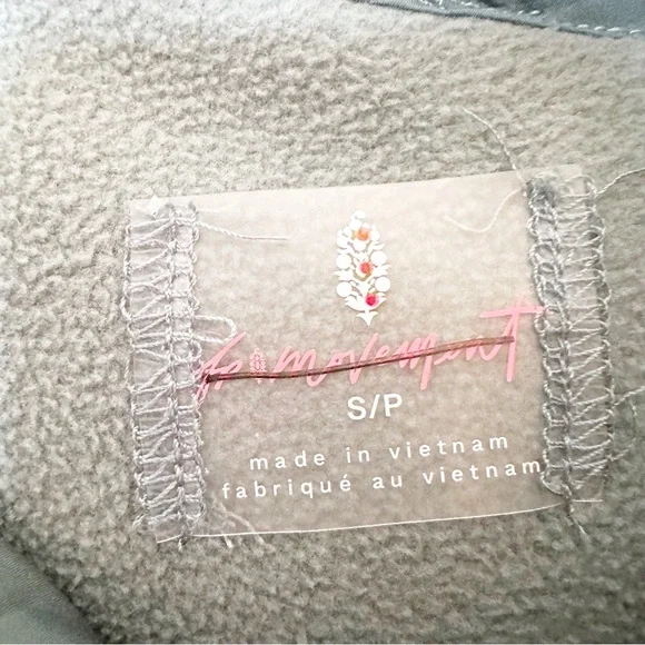 Free People FP Movement Fuzzy Was She Fleece Pullover - Picture 6 of 6